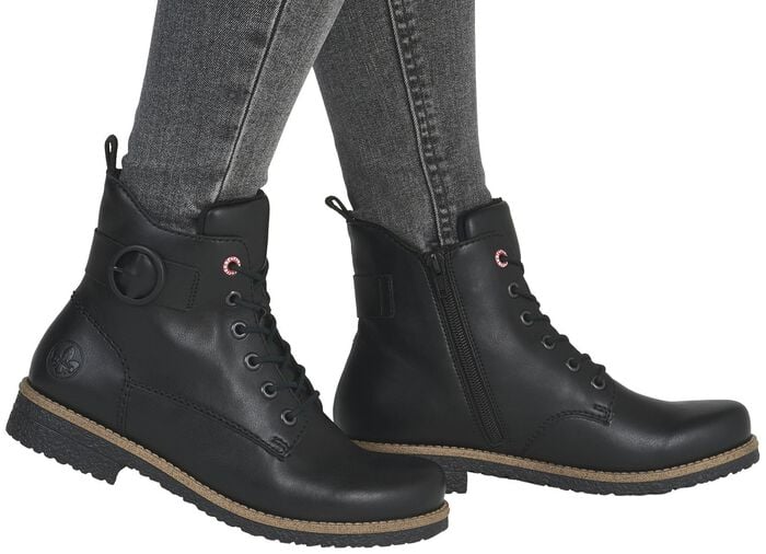 Rieker, klassische Damen-Stiefeletten, mit Rei&szlig;verschluss 
